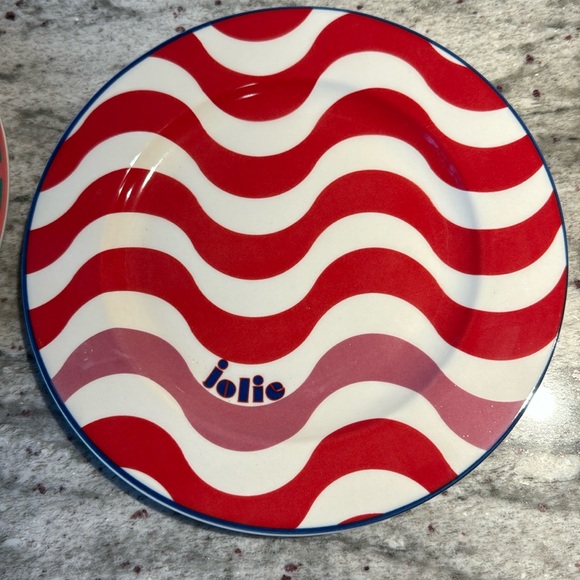 NWT Anthropologie Mon Cheri Dessert Plates, Set of 4 - Picture 7 of 9